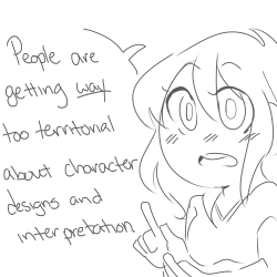 asa-de-ouro:undertaleparallel:jaxsmackers:I don’t want to see any more artists stop doing what they love because people don’t know their place!danm right! you make you onw ideas! This. It’s painful to see other artists be legitimately terrified