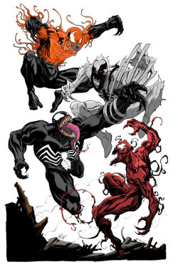 webshooters:  Always see people complain about how there’s too many poke’mon today. No one ever seems to complain about there being too many symbiotes.  