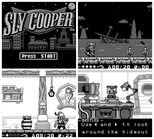 gameboydemakes:Fire up the Cooper van because it’s time to hop from location to location in this infiltration sensation that’s sweeping the nation! The destination? Why it’s the pages of the thievius raccoonus, and it’s up to none other than Sly
