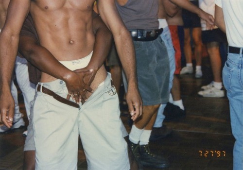 photoarchive:  Mario Sandoval, Dancing at Arena Nightclub, Hollywood, 1997