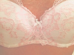 sohard69pink:  🎀 That moment of satisfaction when you get home &amp; your new bra still looks as pretty as it did when you tried it on in the lingerie shop 🎀