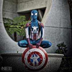 universalnerdculture:  Captain Spider-Man Cosplay by Chaos Prince Cosplay