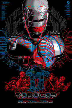 thepostermovement:  Robocop by Anthony Petrie