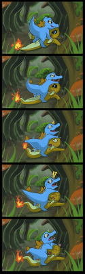 totodile-yiffoso:  an innocent game can end up other things :P art by : insomniacovrlrd http://www.furaffinity.net/user/insomniacovrlrd/ 