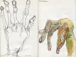 uzowuru:  Egon Schiele- hands 