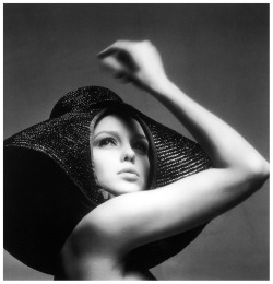Donna Mitchell photographed by Melvin Sokolsky for Harper&rsquo;s Bazaar, 1965.