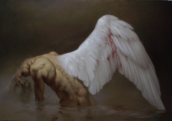 Roberto Ferri, The Marriage between Heaven and Hell. 2012.