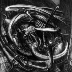 gameraboy:  h.r. giger - alien monster IV
