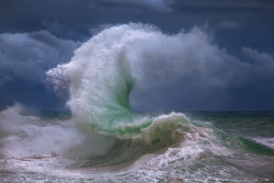 proud-slut-anna:etherealvistas:Rough sea (Italy) by gioallie || Website  sea is mad