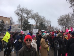 doctornsara:Went and joined my local million woman march.