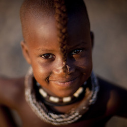 Himba Twin Girl Called Kaveunanga, Okapale Area, Namibia By Eric Lafforgue On Flickr.