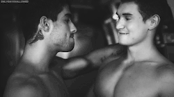 tumblinwithhotties:  Diego Sans and Joe Clark from randyblueofficial (gifs by onlygayxxallowed) 