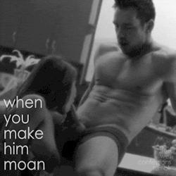 the-wet-confessions:  when you make him moan 