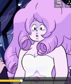 applecherry108:  So here’s the thing about Rose Quartz. She is fat. She has fat arms  and fat legs, a huge bust, a chubby face, and wide hips. But look  at not pregnant Rose.It’s not that she’s “thin” but she isn’t the  “traditional” kind
