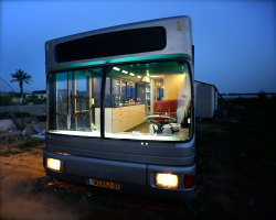 Creativehouses:  Public Bus Converted Into Home, Israel Theparkhyatt:  Article And