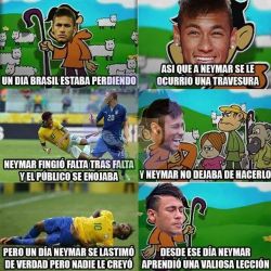 Hahahaha pobre Neymar