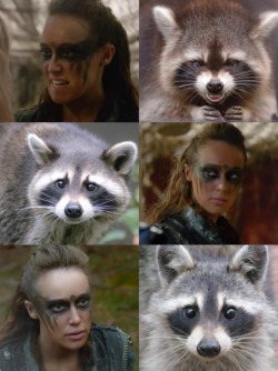 Commander &lsquo;Raccoon eyes&rsquo; Lexa