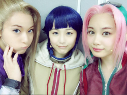 lady-nounoum:  wives of team 7 in real life
