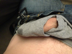 dick-at-nite:  dripdrop24:  horny… needs to cum out and play.   hit me up!  woof!