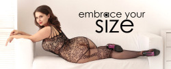 Corsetista:  Sexy Plus Size Bodystockings From $10 With Free Worldwide Shipping!Http://Corsetista.com/Plus-Size/Plus-Size-Bodystockings/
