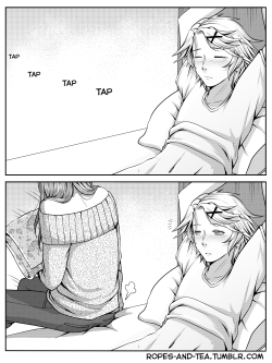 gentlefemdomlass:  ropes-and-tea:   After all that bullying, Yoosung finally gets his aftercare ;&gt; *Do not delete caption, or repost without permission and source*   *passed out from the sheer beauty of just EVERYTHING in this!!!!!!!!* 