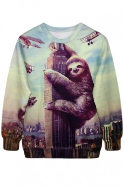 superunadulteratedtigerstudent: Today’s Theme: Cool &amp; Chic Sweatshirts  Climbing Building   ||   Cats   ||   Oldstyle Computer  Alien   ||   Cats   ||   Galaxy  Galaxy   ||  Landscape  ||   Ombre Tree Worldwide Shipping. 