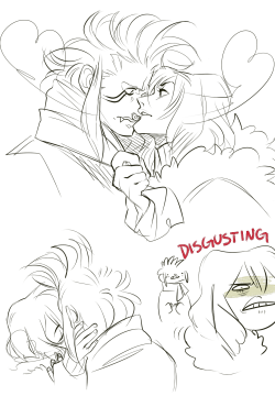 violaland:law-lu:never go full homo   ive drawn barto one timethis was that one time