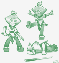 sidenart:  Having lost favor with the lord diamonds and cast out, the ronin Peridot must survive by her own wits and seek out the Crystal Samurai. Hilarity ensues. 