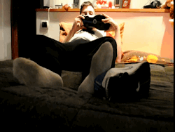 freefeetvideos:  Nike sneakers and smelly socks Cute cub takes off his shoes and enjoys himself in his bed 3,5 min - 12 mb Free Download link: http://dfiles.eu/files/9c5je6xxf 