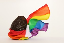 tradebabybluetomorrows: rage-on-against-the-dying-light:  I found this online and I thought it was very important for everyone to know that avocados are supportive of the LGBT community  This must be why we millennials are buying so many avocado toasts