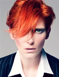 crapandemic:  pep-o-mint:  yourpatronsaintofdenial:  opheliachondriac:  rawrglicious:  floating-world-pictures:  dansmonunivers: Tilda Swinton as David Bowie by Craig Mcdean for Vogue italia   WHATWHATWHATYES  I feel like this is relevant to some of