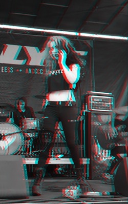 bannerinthevalley:  While I had no internet I edited this photo of Ashley from NYD