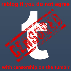canoeboy: dutch-and-flemish-painters:  I do not agree with censorship on the Tumblr. I also hate it that my searches even on my own tumblr are no longer relaiable.   Not at all. 
