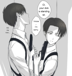ereri-is-life:  Lena_レナI have received permission from the artist to repost and translate their work. { x }translated by ereri-is-life 
