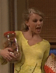 nude-celebz:  Taylor Swift GIF braless and bouncing on SNL 1