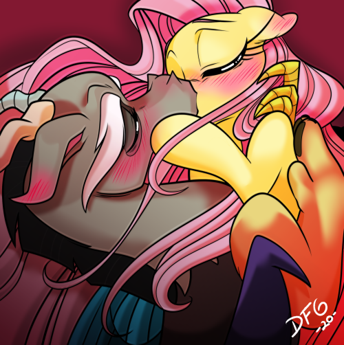 dragonfoxgirl:I had this old half finished FlutterCord drawing sitting in my 2018 folder. As a warm up today I finished it.