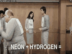 science-sexual:  pangurb-c:  itnever—3nds:  If this doesn’t fit on your blog, you’re doing it wrong.   I never knew how much I wanted this. When I inevitably teach a lot of high school science courses I must use this gif. 