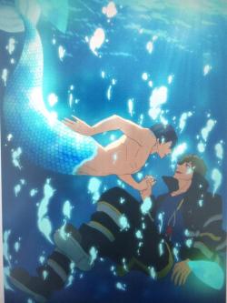 ladygt:  Alright! I finished my MakoHaru print! This will be sold at Sydney Supanova and Japan Expo! Sorry for the low res but I can’t upload the HQ one yet! 