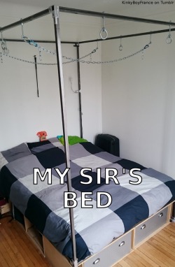 kinkyboyfrance:  If this bed could talk…with @puplink and pupYmus 