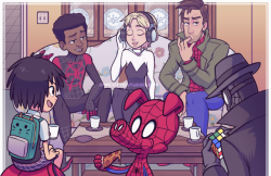 marcotte-art: Into the SpiderVerse! What a stellar movie this was. Loved everything about it-the visuals, comedy, characters, it all turned out wonderfully. I was familiar with most of the characters going in so it was a delight to see in theaters.I wante