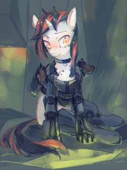 ultrateecee: A tribute to FO:E Project horizons! Blackjack, how i love thee and your twisted ways. Her version 2 cyberpony form is the most memorable by far.Thanks Somber for the great work!!Check out the fiction for a long, long read! 
