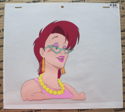 franksvarietyandvideo:  The Real Ghostbusters production animation cel