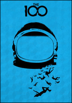 the100-art:  The 100 posters by Adrian’s Final Frontier Check out their website for more original Sci-Fi posters, prints and artwork. Posters (both digital download and physical posters) can be purchased via their Etsy store. 