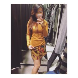 fittingroomselfie:  #fittingroomselfie â€¦ is the another must too ! (When you canâ€™t afford to buy that outfit ðŸ˜‚ðŸ˜‚ðŸ˜‚) by @kaykay_ac