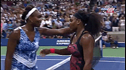 love-frasca-stuff:  “She’s my sister today. She’s my sister next week. She’s my sister next year. I think that’s a little more important than a match” - Serena Williams 