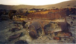 bmashina: Dump armored vehicles near Kabul, Afghanistan. Here you can find not only the Soviet tanks and armored personnel carriers of the time of the Afghan war 1979-1989, but a lot of other, often rare military equipment. There are even ancient French