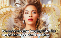 policymic:  Beyonce pens equality essay, proves she’s the woman’s studies professor you wish you had  Just when you thought your one-sided relationship with her couldn’t get any better, Beyoncé wrote a feminist essay entitled, “Gender Equality