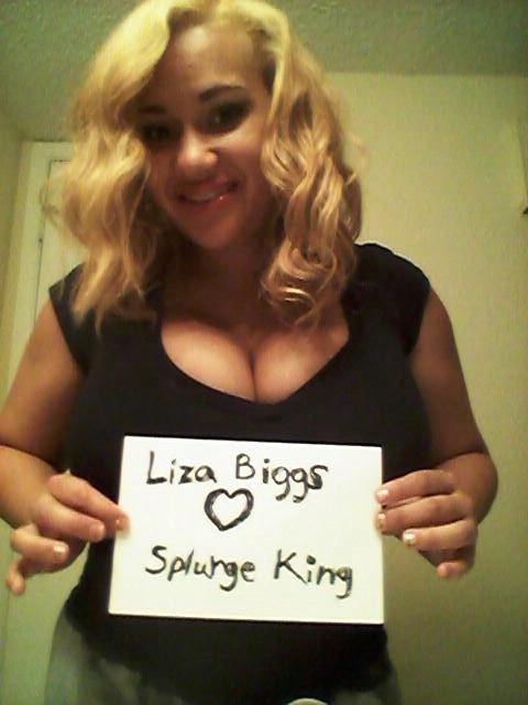 splurgeking:  Shout Out To The Busty Texas Beauty Liza Biggs, Check Back A Few Posts On My Blog Ive Been Telling You All About Her. I Advise You Make Your Self Familiar With Her.