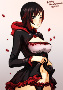 #306 Ruby Rose (RWBY) –Other places you can follow me for alt versions and more:Twitter: https://twitter.com/MinaCreamuDA: https://www.deviantart.com/minacreamHF: http://www.hentai-foundry.com/user/MinaCream/profilePatreon: https://www.patreon.com/minacre