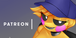 unnecessaryfansmut: Make sure to check out my Patreon for daily sketches, sneak peaks at coming projects and works in progress like the toy chica above ^ Don’t miss out! 